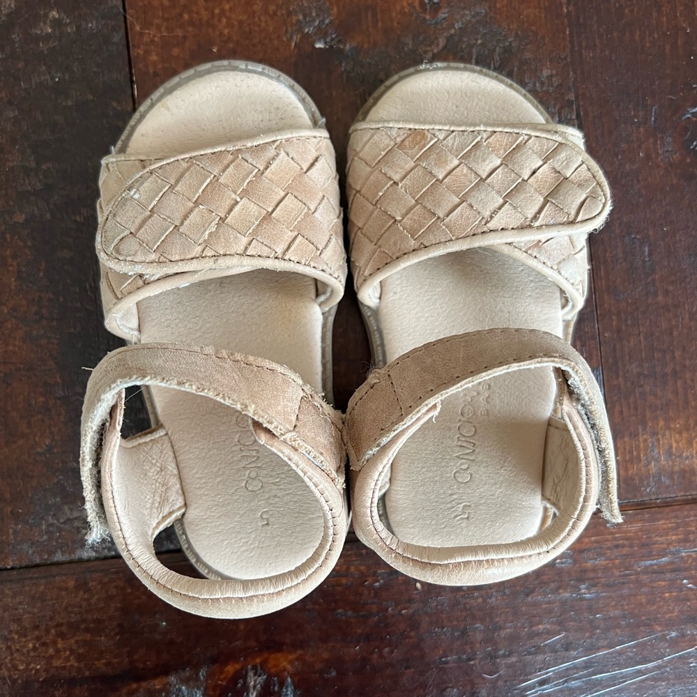 Consciously Baby Quilted Sandals